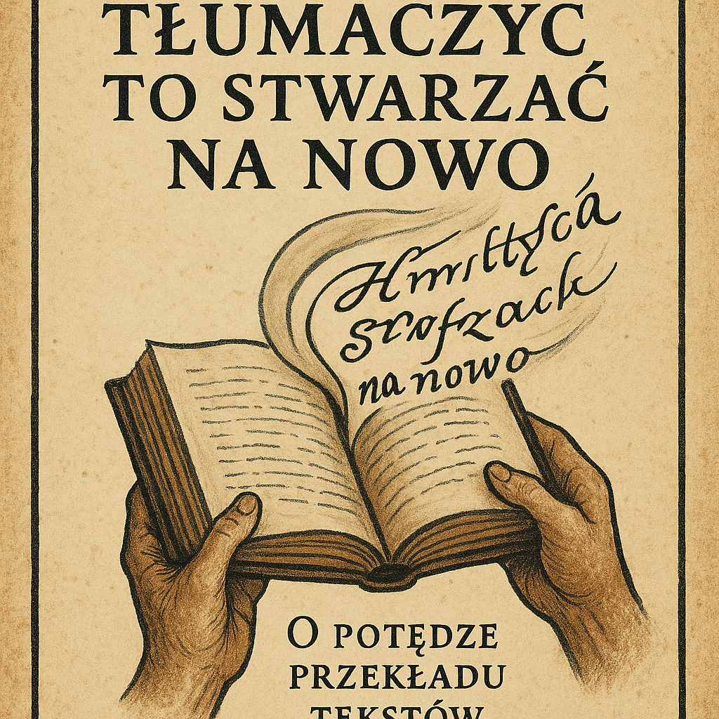 Tłumaczyć to stwarzać na nowo: O potędze przekładu tekstów